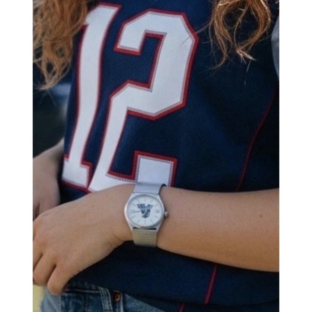 Vintage Jostens signed Commemorative New England Patriots Watch RARE Works